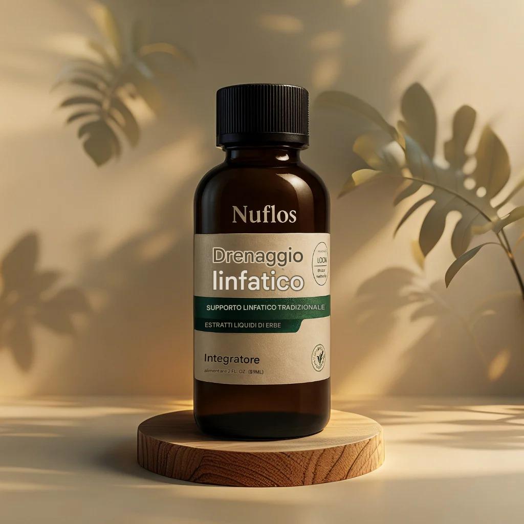 Drenaggio linfatico Nuflos: drena naturalmente il gonfiore da viso, addome, braccia e gambe