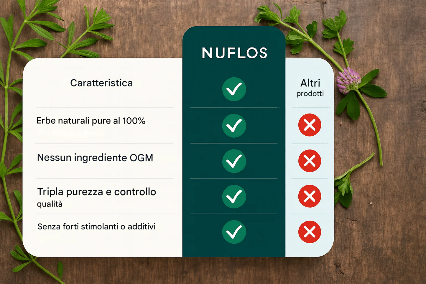 Drenaggio linfatico Nuflos: drena naturalmente il gonfiore da viso, addome, braccia e gambe